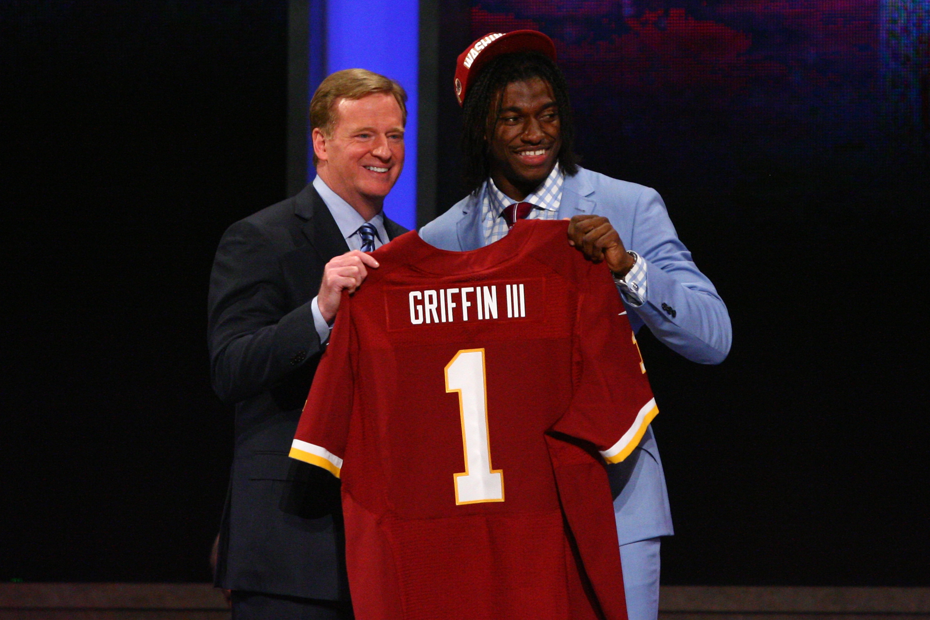Indianapolis Colts, as expected, select Andrew Luck No. 1 overall;  Washington Redskins take Baylor's Robert Griffin III – New York Daily News
