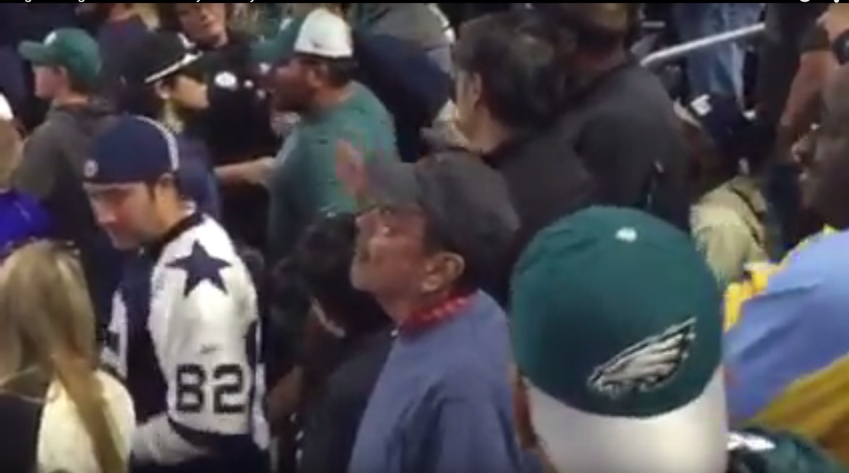 Update: Eagles fan punches out brother at Cowboys game; misdemeanor,  assault charges filed