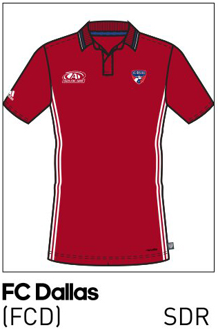 An look at the 2016 FC Dallas gear