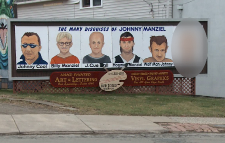 Keeping up with Johnny Manziel: Cleveland billboard shows QB's 'many  disguises'