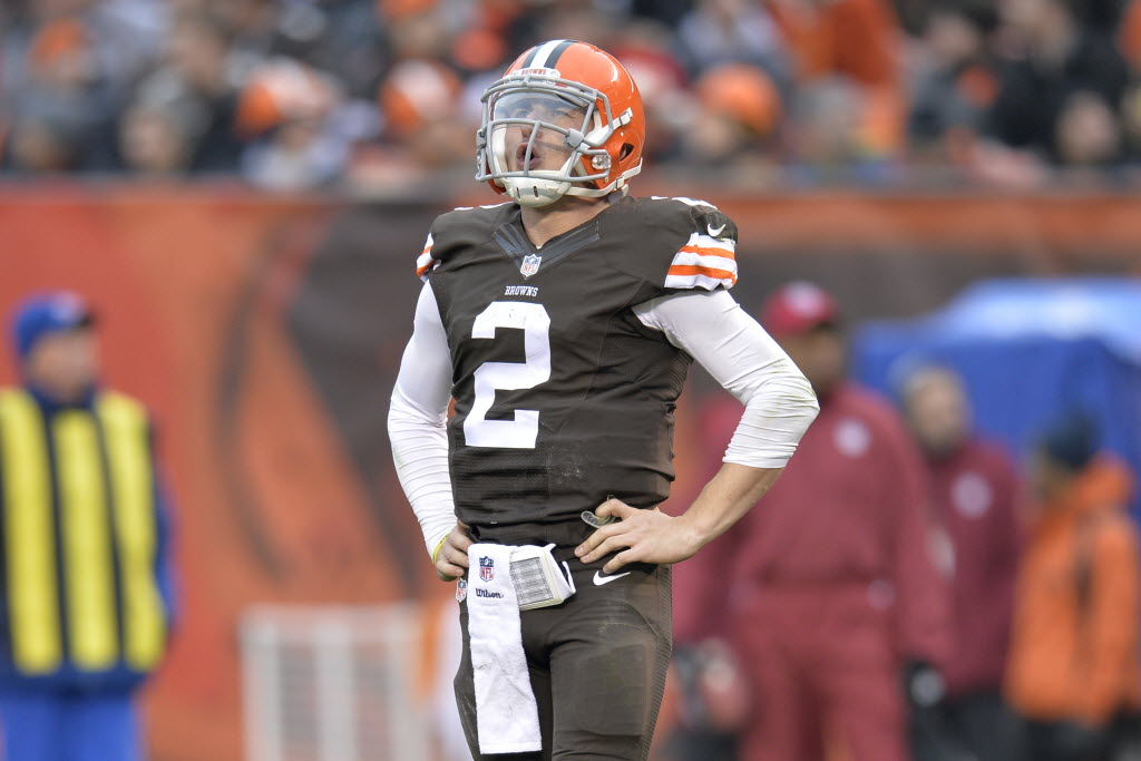 Keeping up with Johnny Manziel: Cleveland billboard shows QB's 'many  disguises'