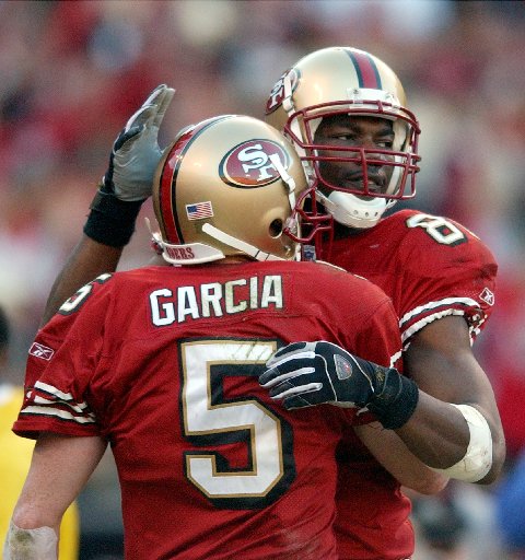 Jeff Garcia, Terrell Owens  Al Golub Photography Archive