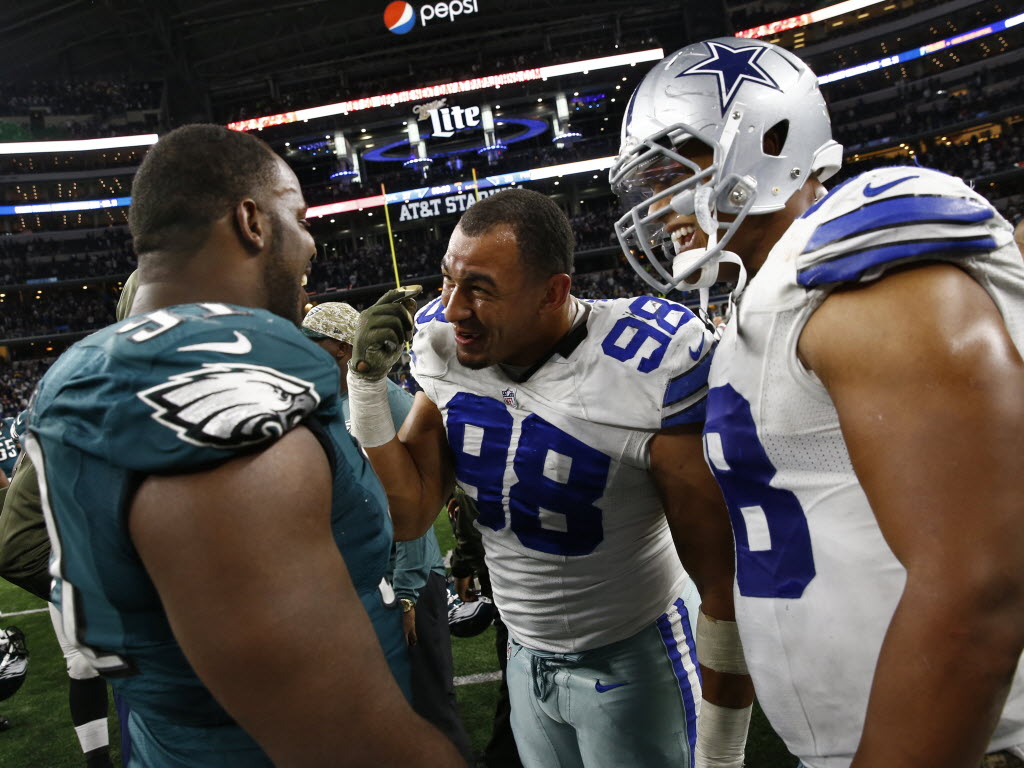 The moment Cowboys captain Tyrone Crawford takes on FOUR bouncers