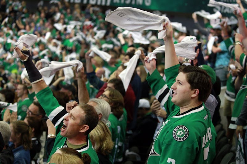 Dallas Stars Photos Playoff hockey brings out the best in fans (and team presidents) as Stars