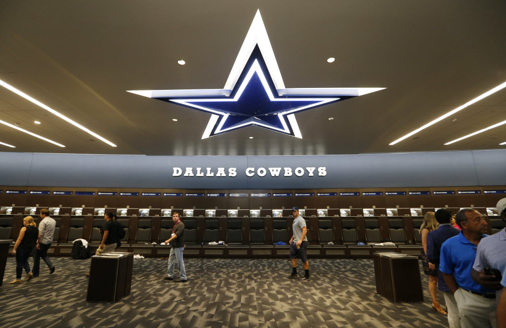 Here's the Cowboys locker room and - FOX6 News Milwaukee