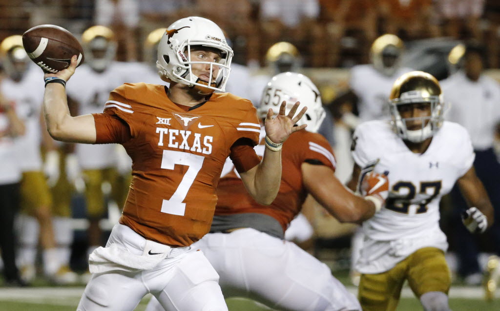 Texas' 'miracle baby' quarterback Shane Buechele enjoying life as the  prodigy 