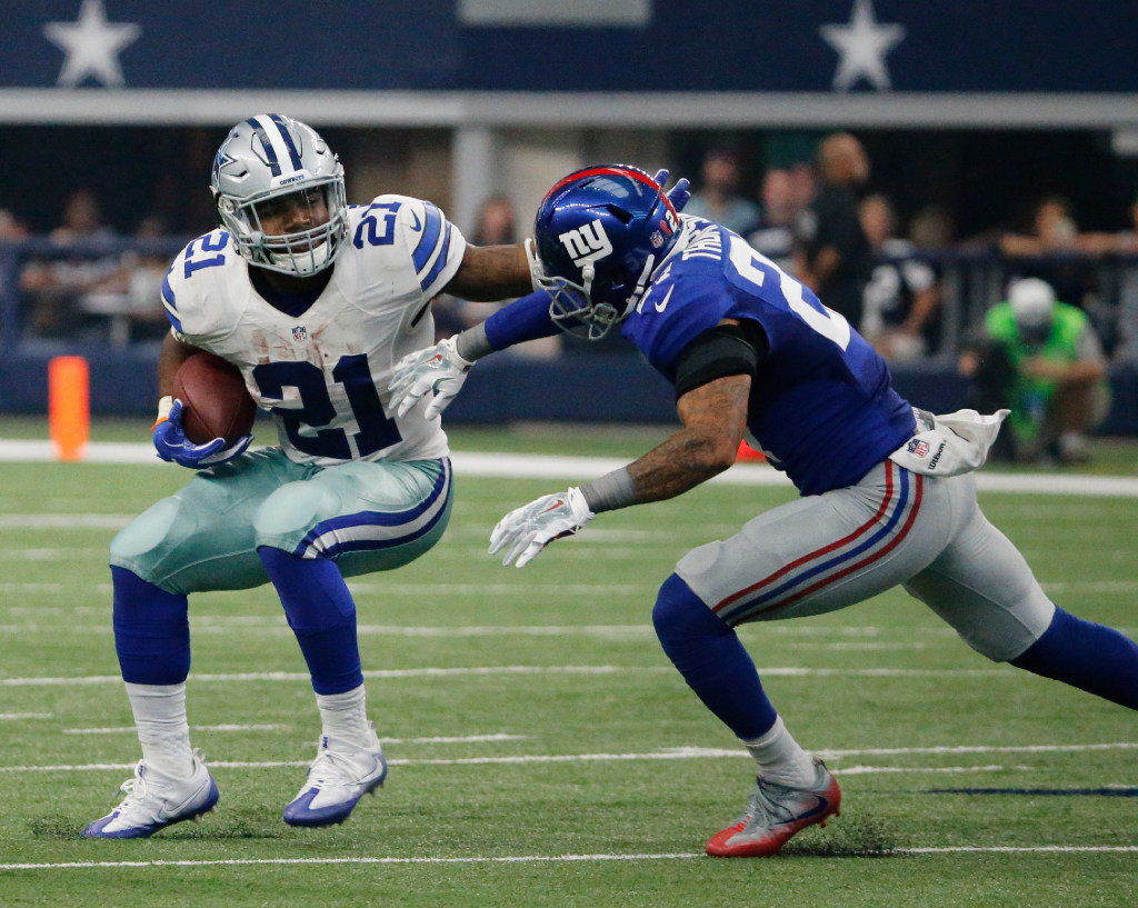 Ezekiel Elliott's Best Plays vs Giants