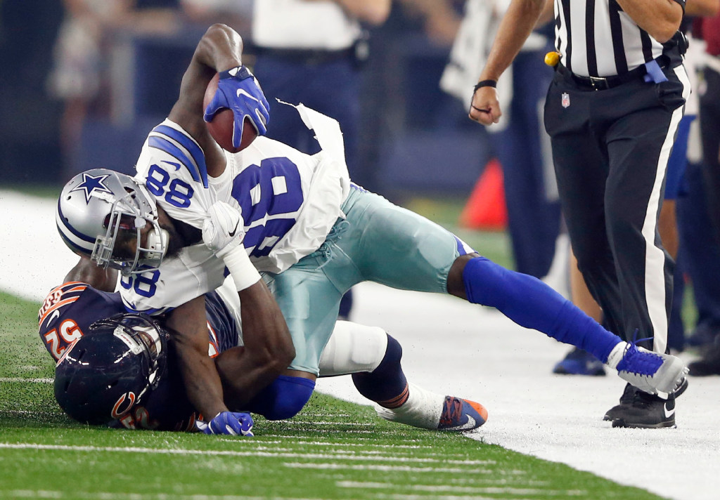 Dallas Cowboys' Dez Bryant has hairline knee fracture - Newsday