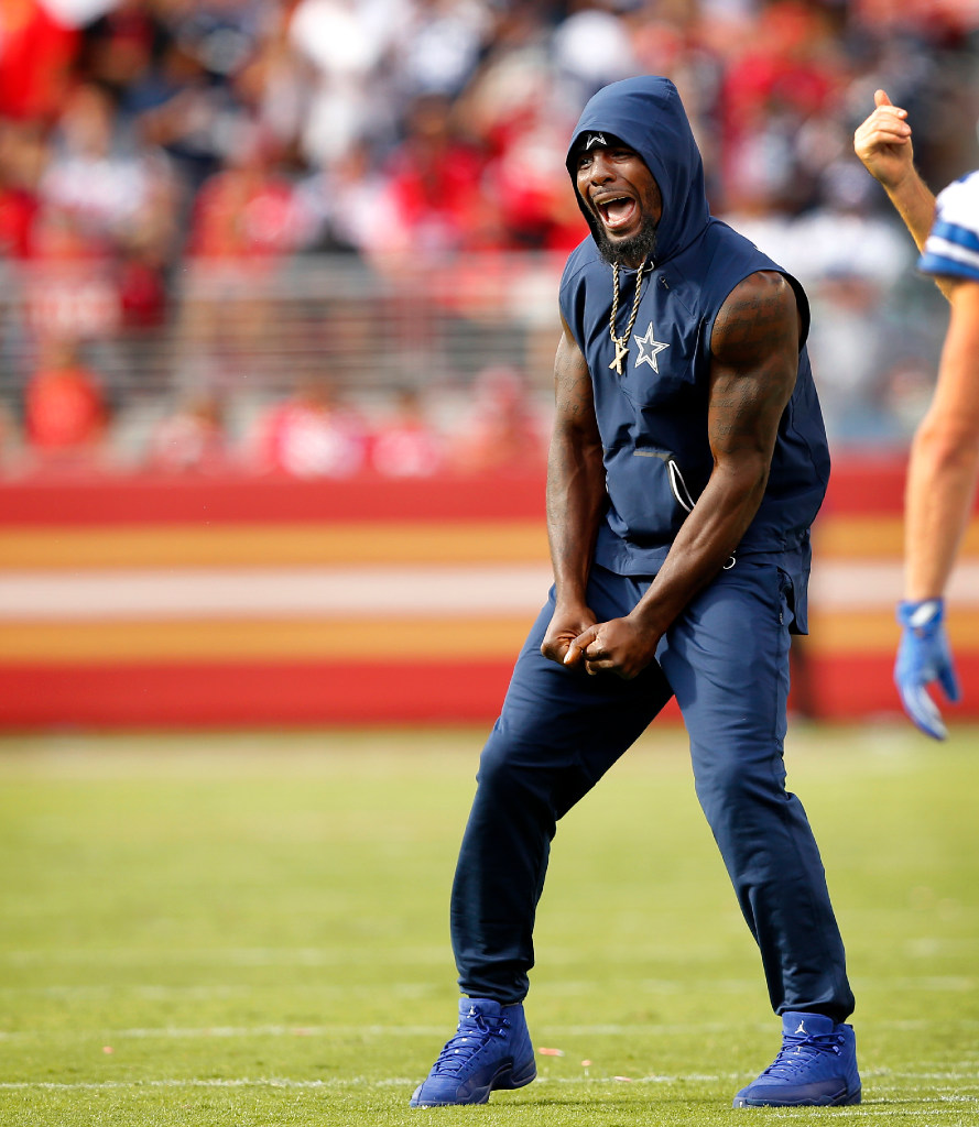 Odell Beckham Jr. Perfectly Imitates Ray Lewis TD Dance 