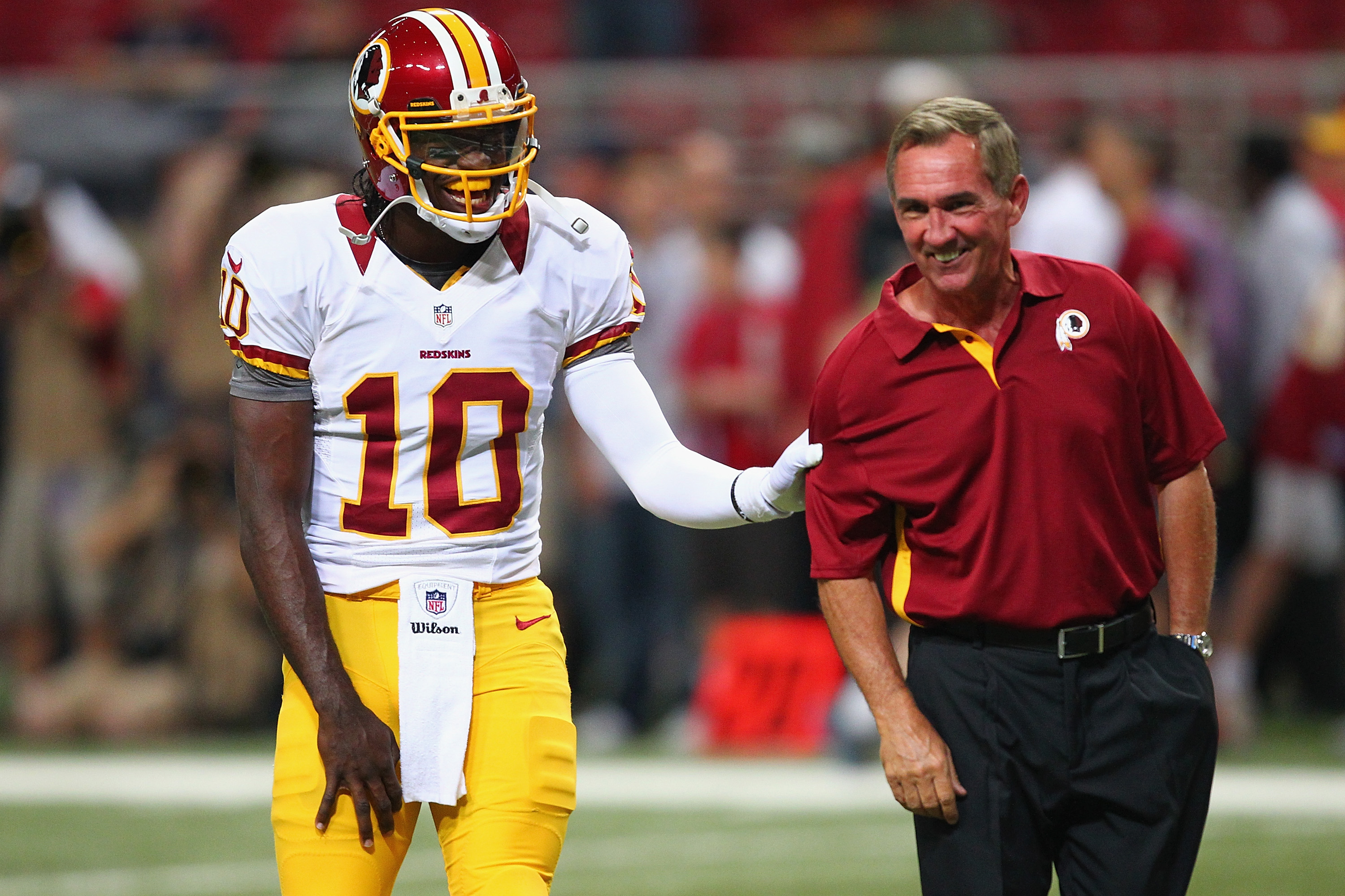 Washington Redskins coach Mike Shanahan during an NFL football