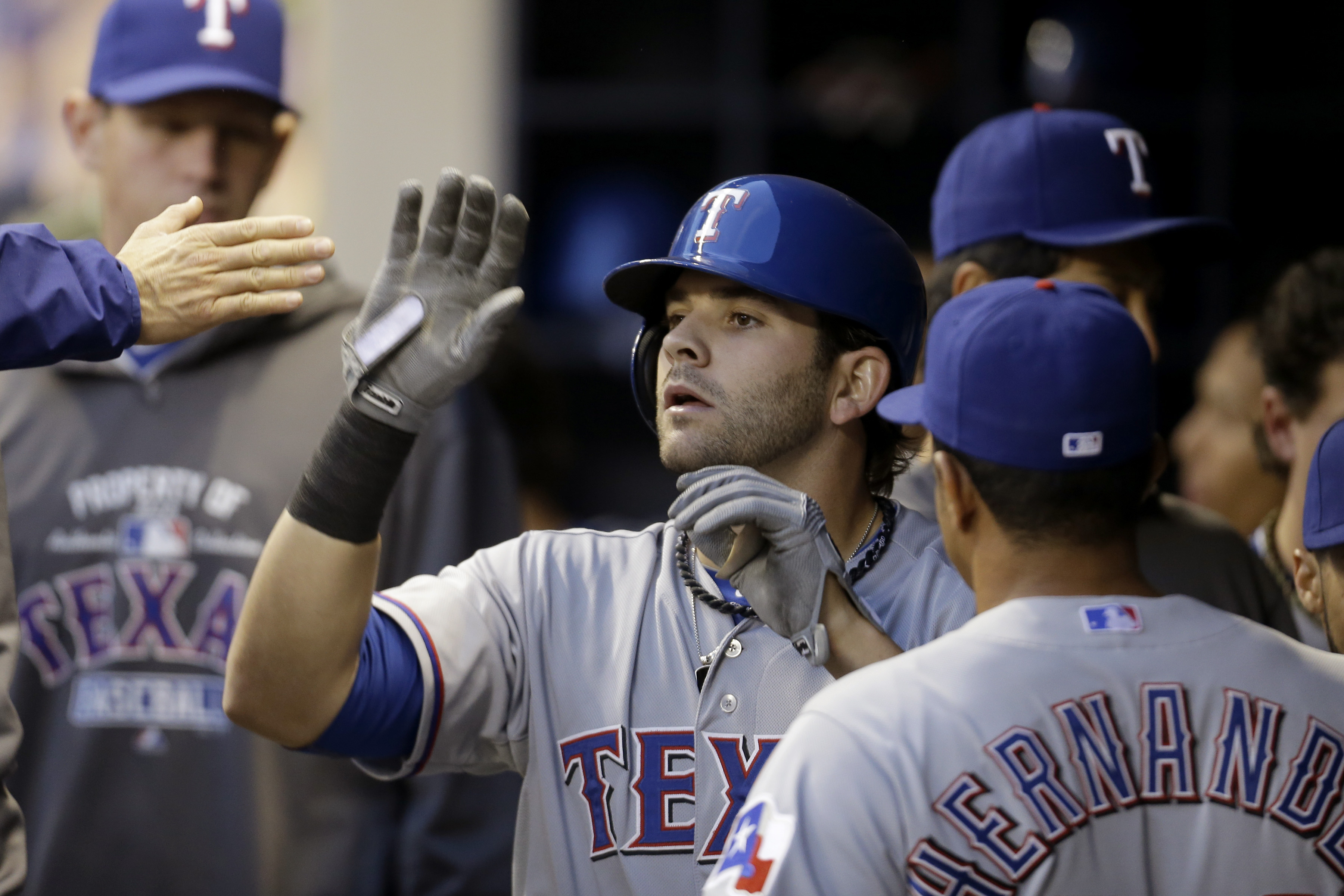 Mitch Moreland on recently shaved beard: 'It's probably coming back