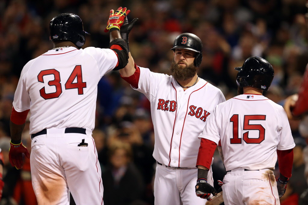 Beard goals: Mike Napoli says he will not be shaving for the entire Rangers  season