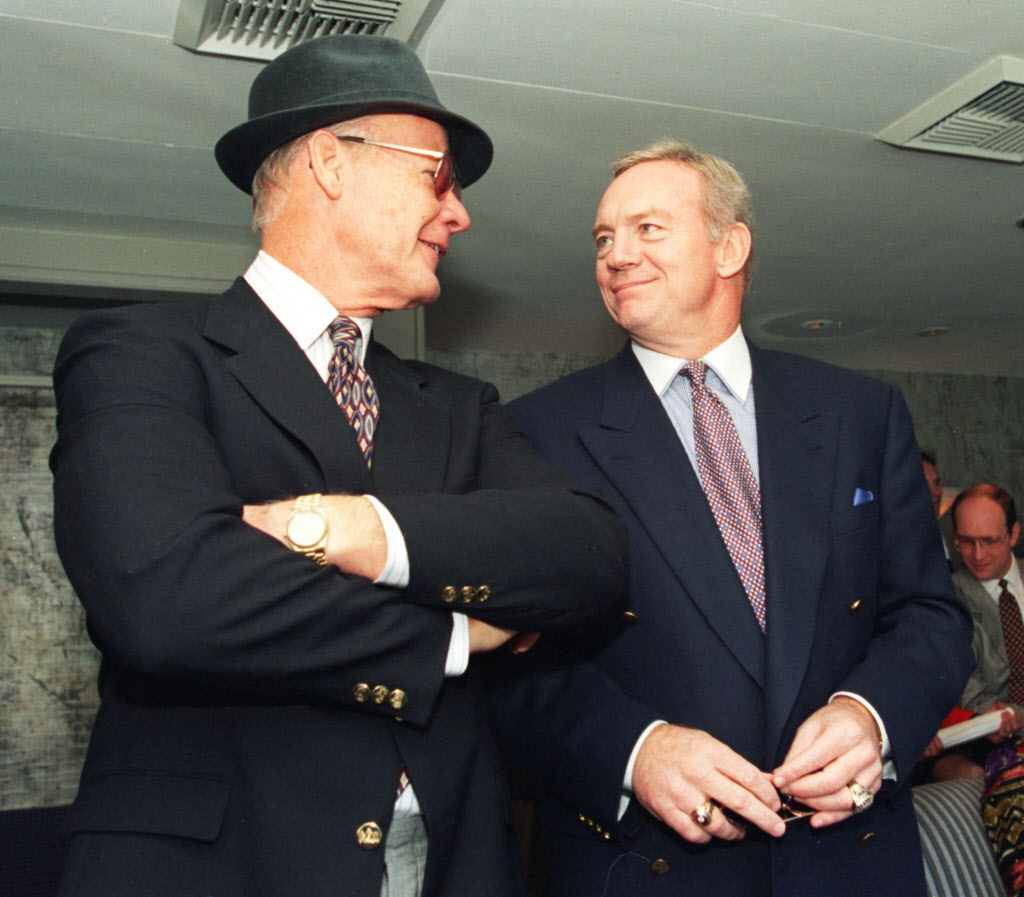 Jerry Jones says firing Tom Landry was doing right thing for