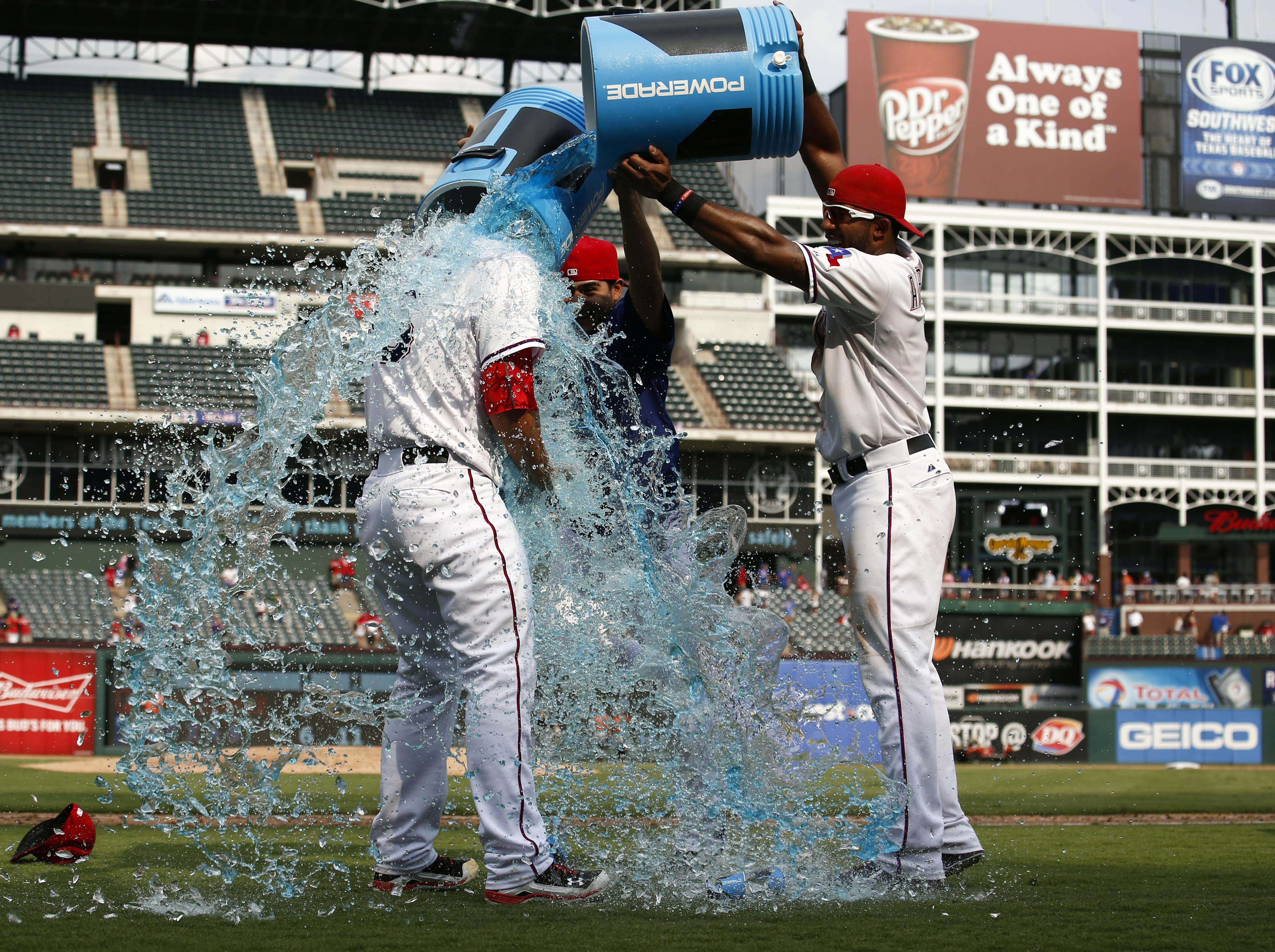 Holland's shutout leads Rangers to sweep of Orioles