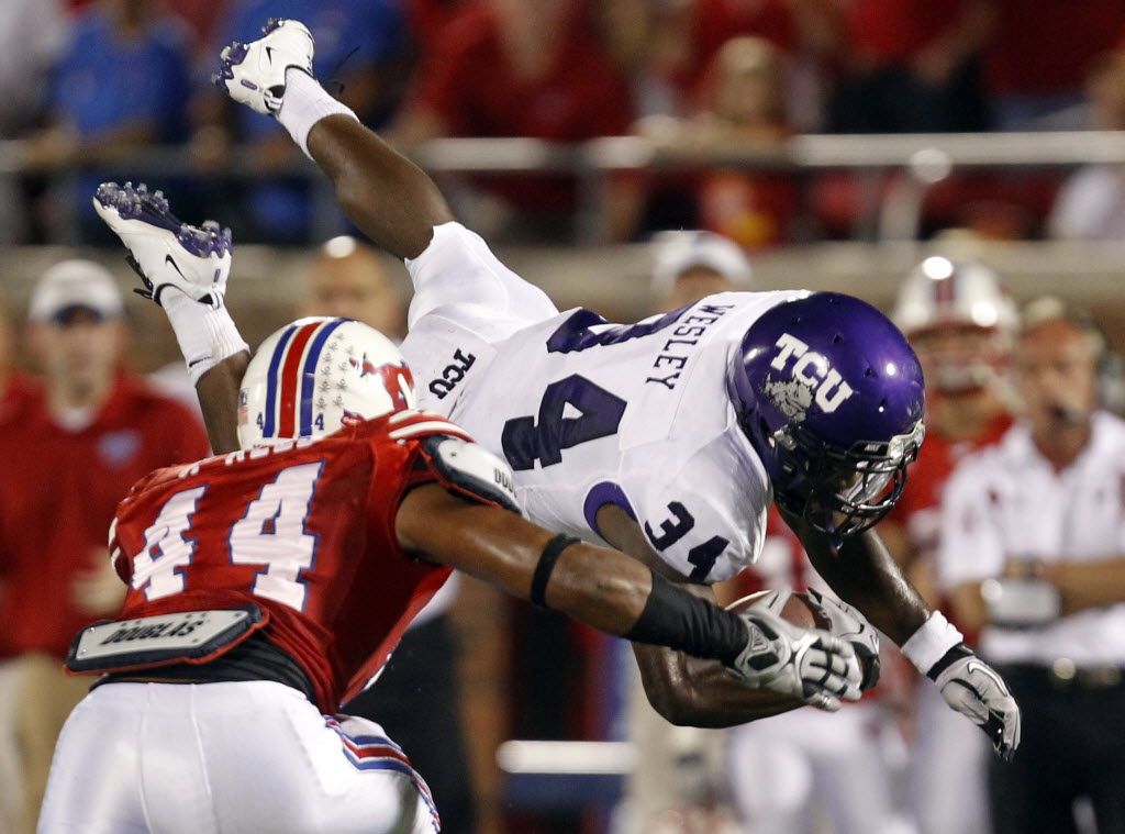 TCU Horned Frogs White Jason Verrett College Football Jersey in