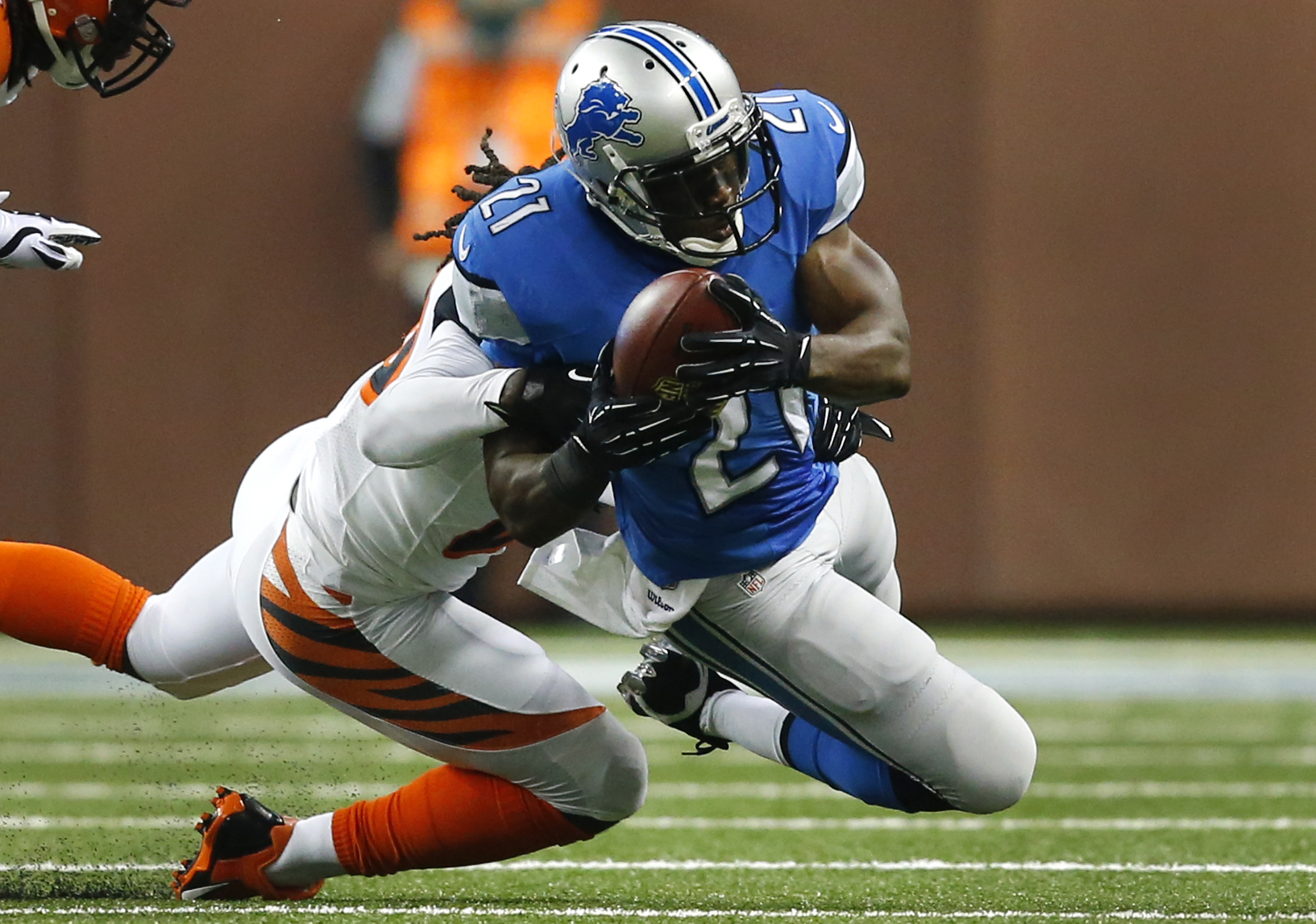 Dallas Cowboys owner Jerry Jones says he's more worried about defending Detroit  Lions RB Reggie Bush than WR Calvin Johnson