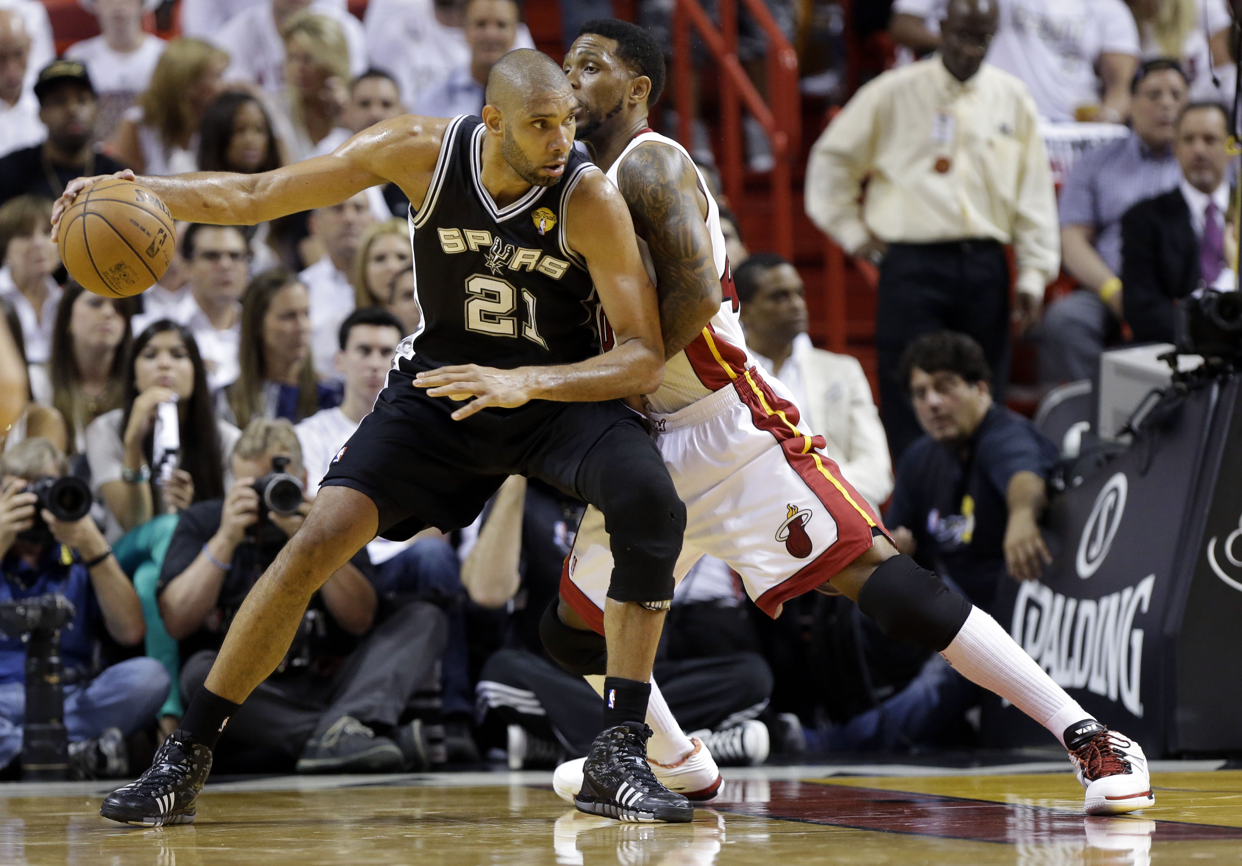 San Antonio Spurs 2014 Tim Duncan NBA Championship Ring Replica - No - 10