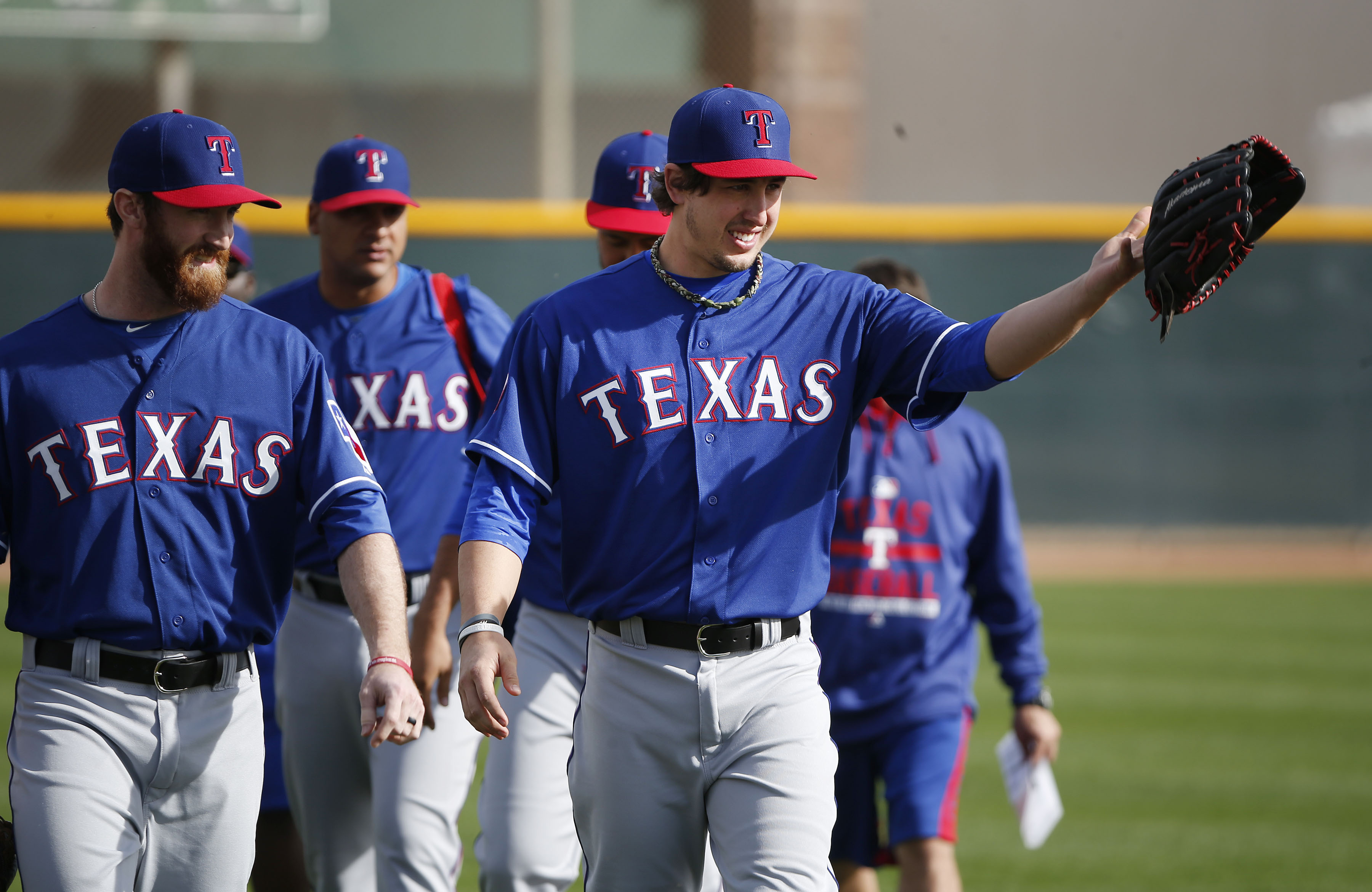 Why Rangers' Derek Holland is encouraged by the way his pitches