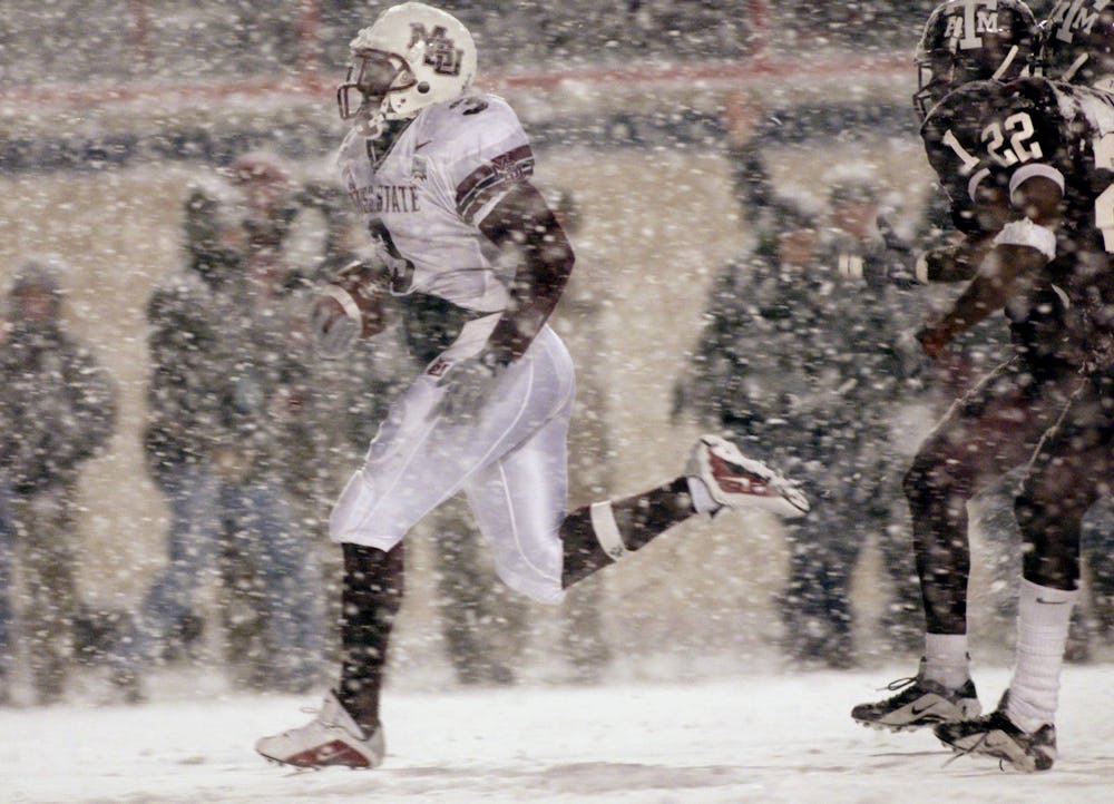 College Sports Photos Thrills and snowy chills part of last