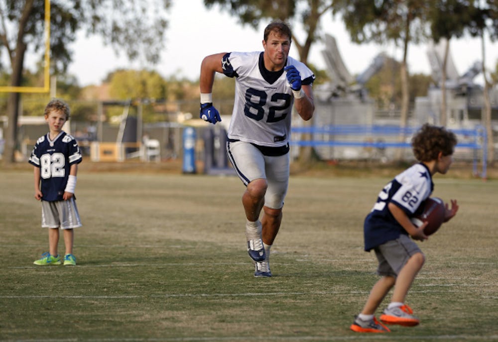 Dallas Cowboys Photos Jason Witten's family takes over at Cowboys
