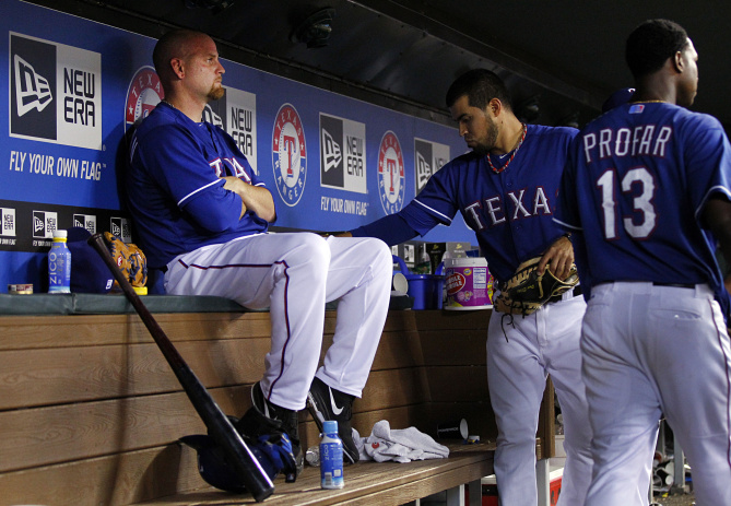 Lance Berkman - Texas Rangers Designated Hitter - ESPN