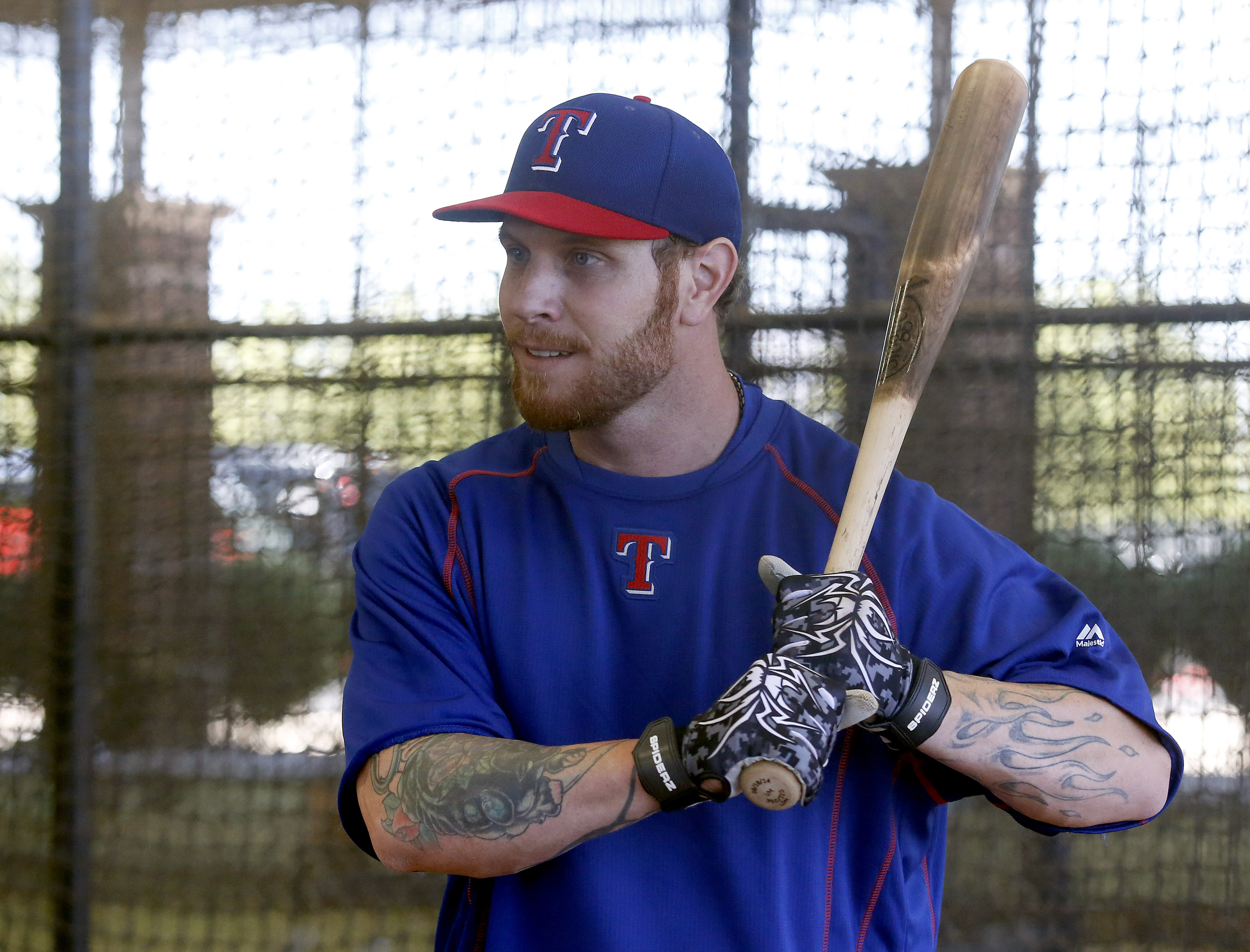 While still with Angels, Josh Hamilton sent video of himself to
