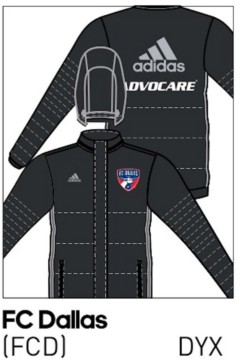 fc dallas adidas jacket