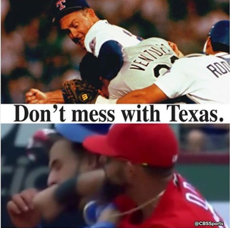Texas Rangers The 21 funniest memes from RangersBlue Jays brawl