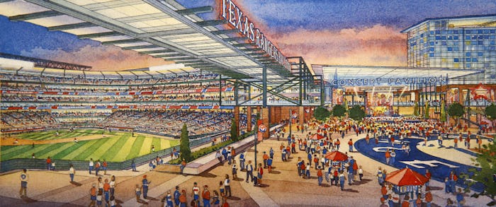 Texas Rangers: Rangers new stadium plans unveiled; find out what it ...