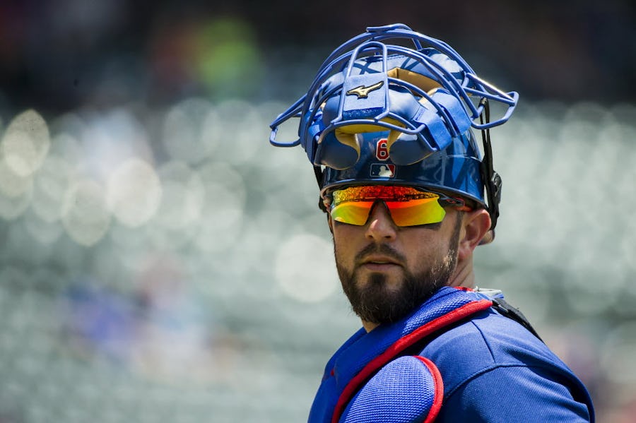 Texas Rangers Rangers catcher Bobby Wilson on his success at the plate