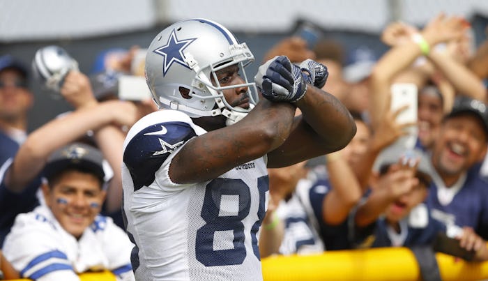 Dallas Cowboys: This fan has an awesome tattoo of Dez Bryant throwing ...