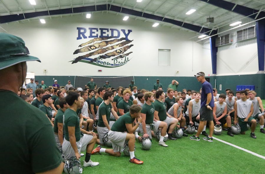 Frisco Reedy's first varsity game starts at 9 a.m., so practice Monday