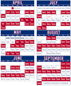 Texas Rangers: Rangers 2017 schedule released: Texas to open next Texas Rangers: Rangers 2017 schedule released: Texas to open next