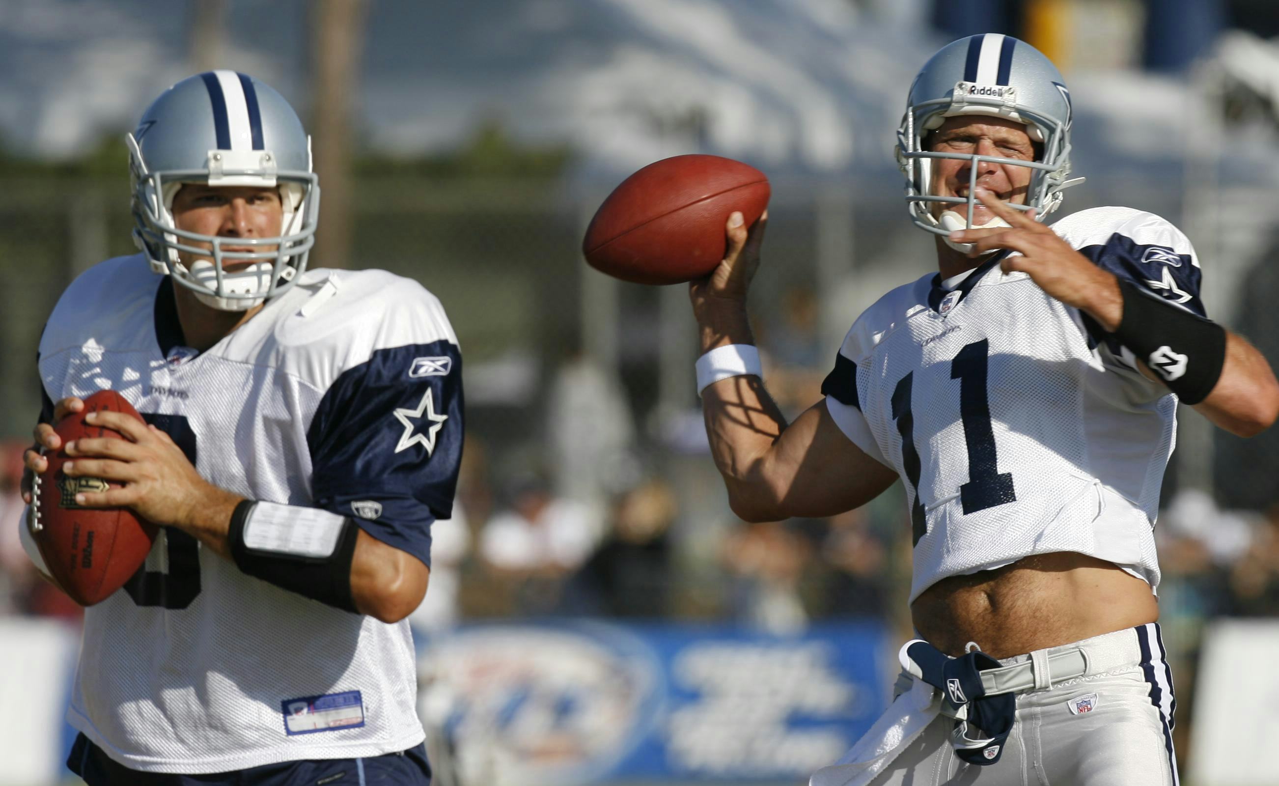 Foi também por conta de uma lesão de Drew Bledsoe que Tony Romo se tornou o titular do time