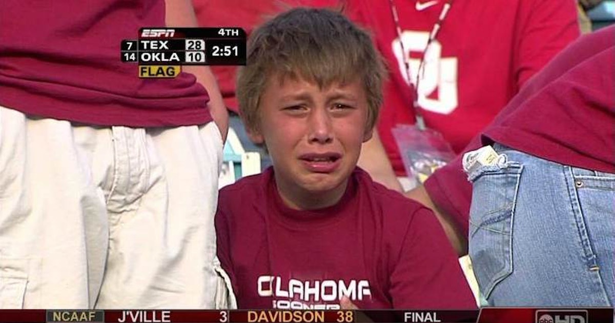 College Sports: A decade later: Meet the Sobbing Sooner, one of college