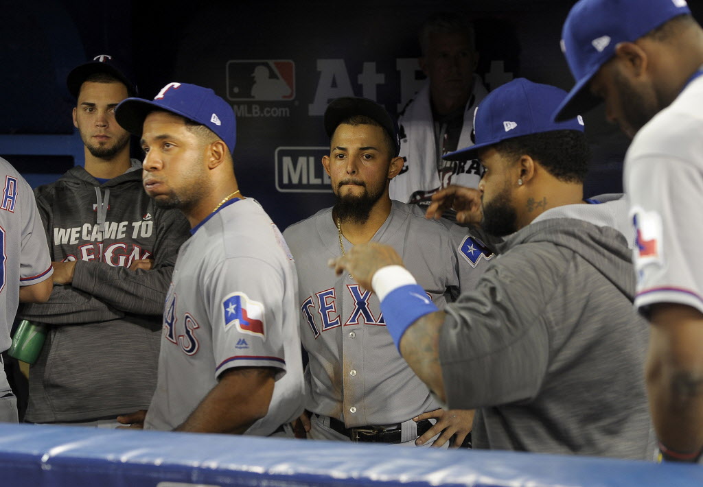 Red Game-Used Homerun Jersey - Rougned Odor - 7/4/19