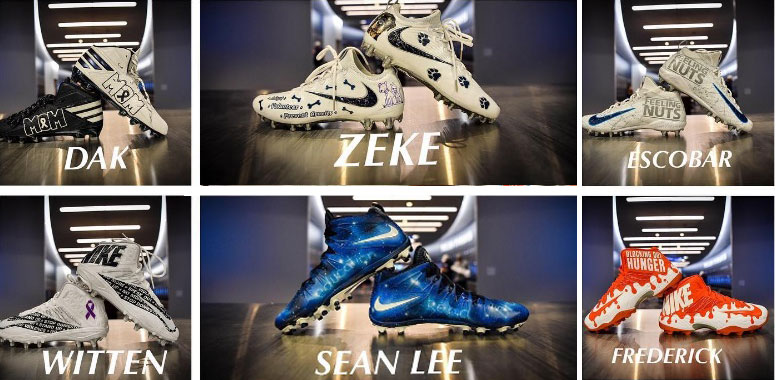 Dallas Cowboys #MyCauseMyCleats