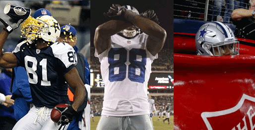 Terrell Owens & The Original Salvation Army Bucket Touchdown Celebration