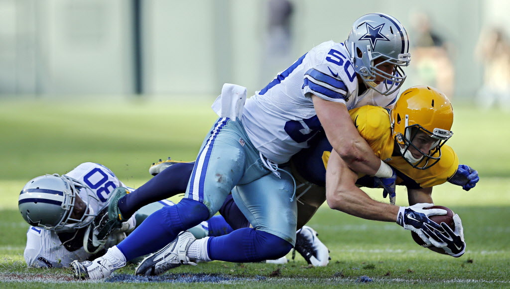 Cowboys LB Sean Lee breaks Lee Roy Jordan's franchise record for most  tackles in a single game