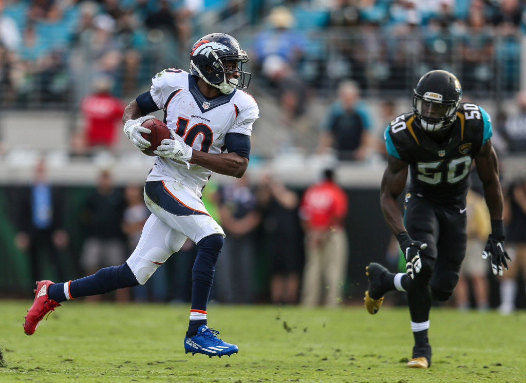 Broncos WR Emmanuel Sanders Places in NFL Top 100