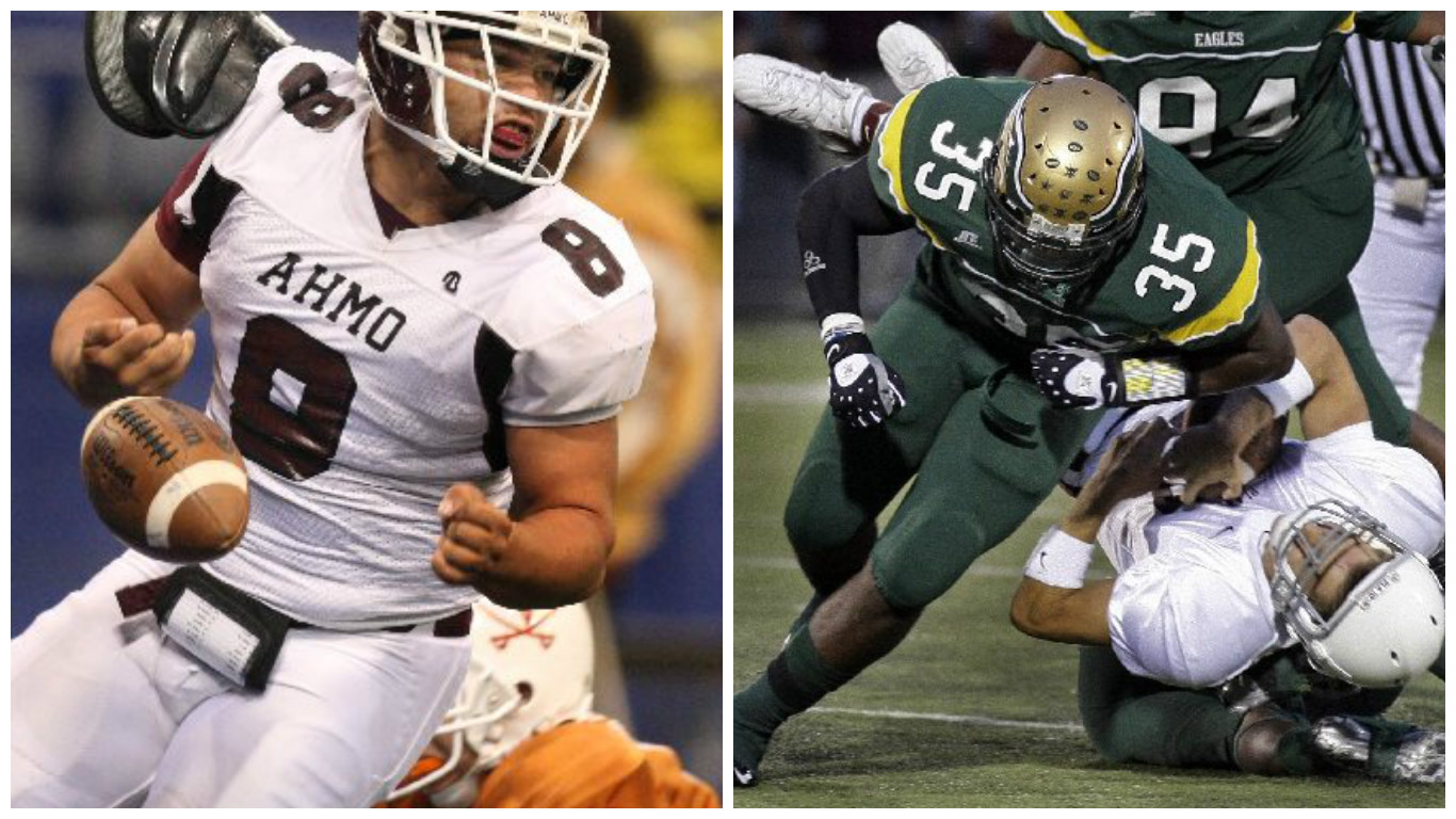 Guys who weren't big-time recruits but became big-time players, including  DeSoto's Zach Orr and Wylie's Nikita Whitlock