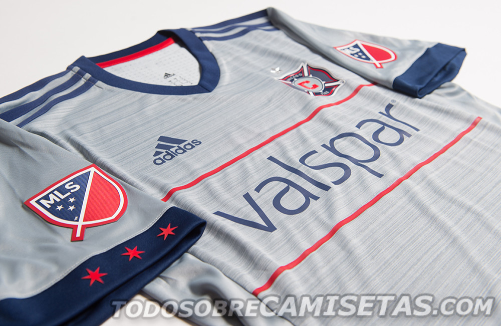 Chicago Fire 2015 adidas Away Jersey - FOOTBALL FASHION