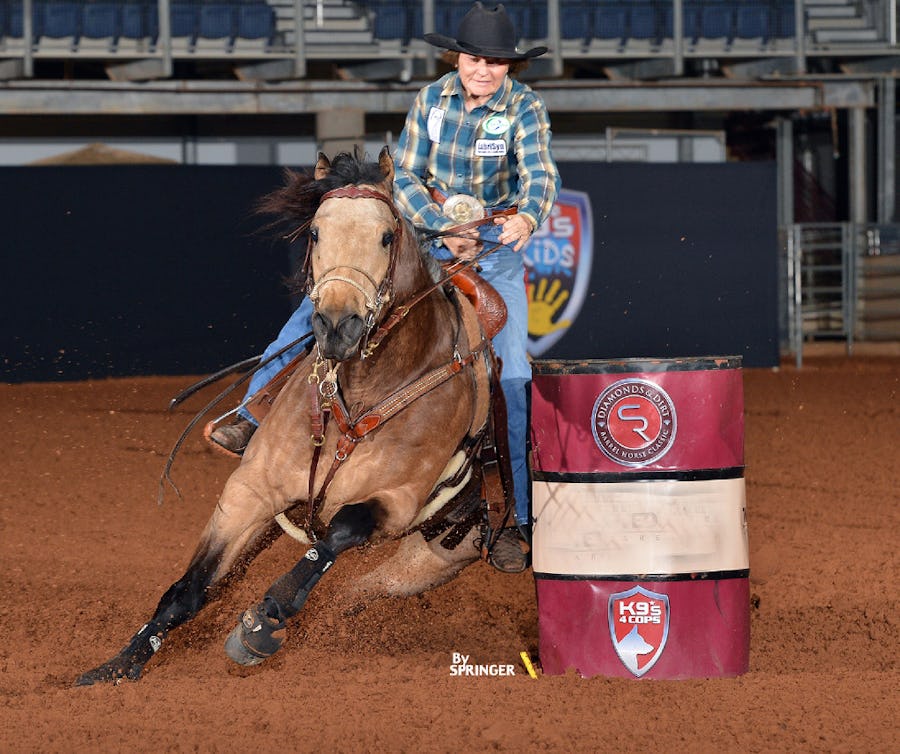 Other Sports: 68-year-old Grandmother Barrel Racer Ready To Ride, But 