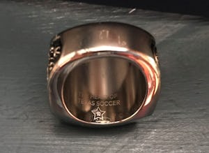 Season ticket members who have held their ticket for the full ten years that FC Dallas have played at Toyota Stadium received a special inscription inside their rings