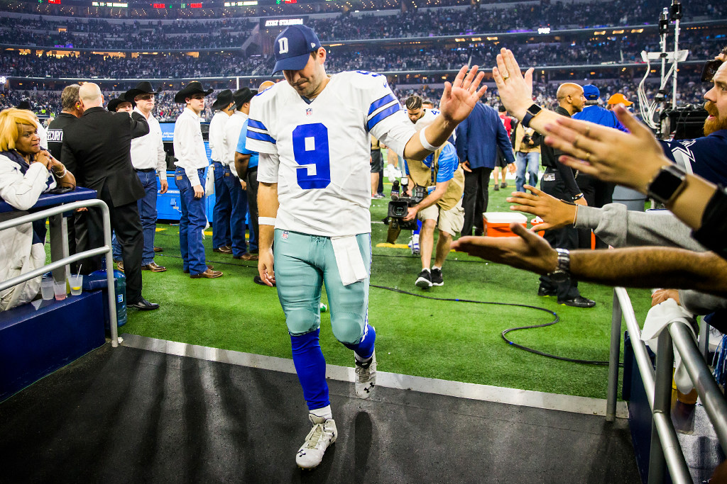 as tony romo s unlikely cowboys career comes to end he should realize he got off easy