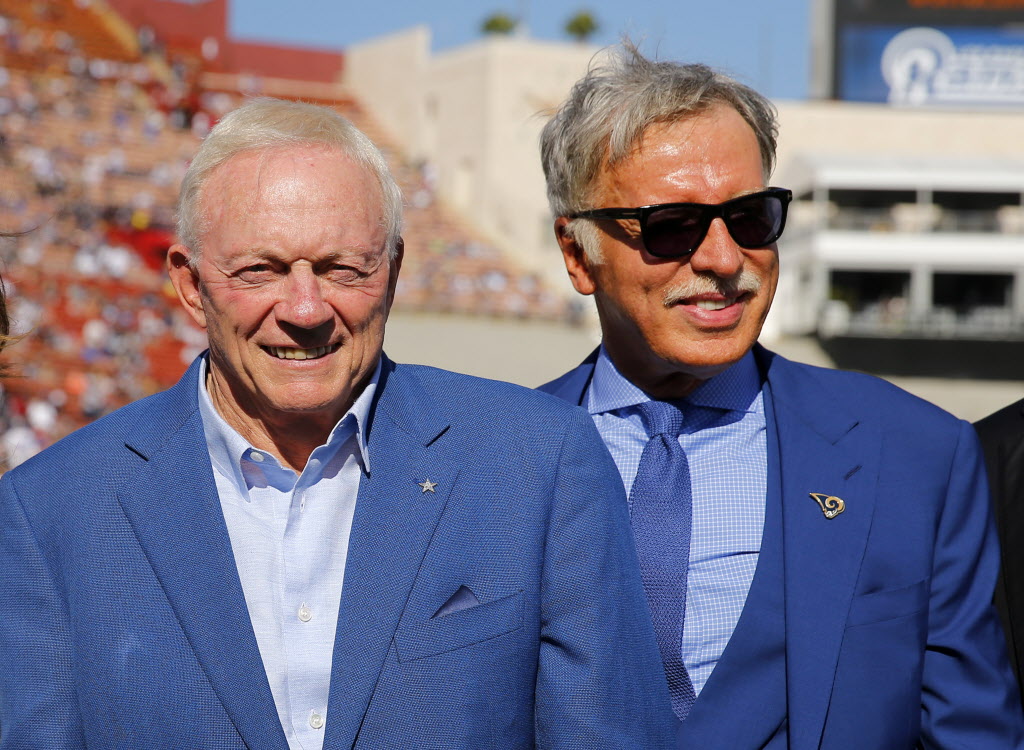 Jerry Jones Played Key Role in Rams Relocation