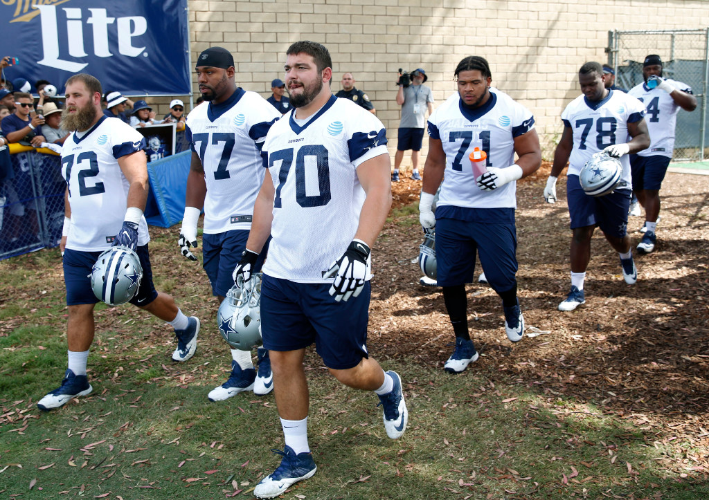 Dallas Cowboys Tyron Smith Team Issued Home Jersey 