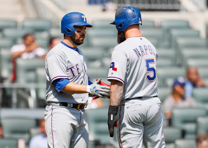 Texas Rangers Instant replay Napoli comes up big, Andrus joins