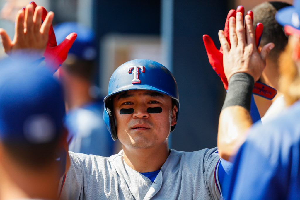 Texas Rangers Final Rangers falls to Braves 54 in second game of