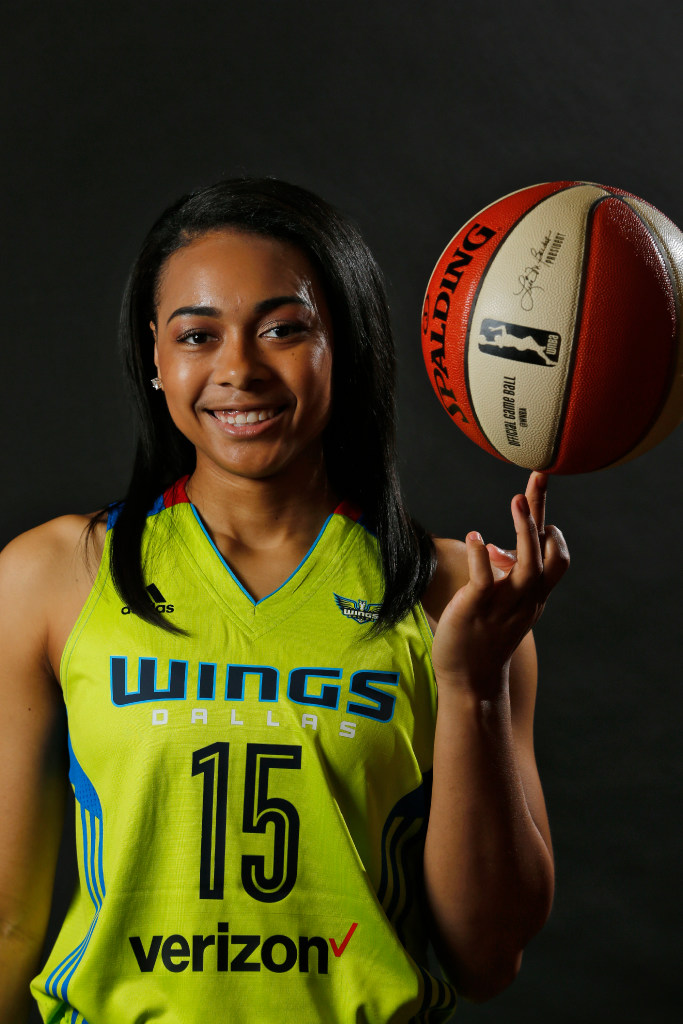 NEW YORK — It's been a whirlwind year for Allisha Gray.The Wings